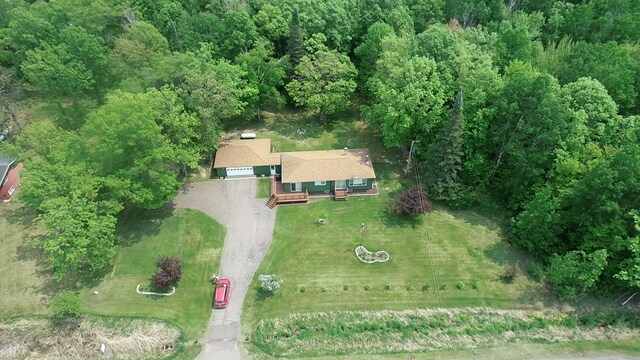 45936 State Highway 65, Mcgregor, MN 55760 - aerial overview of property's location featuring a heavily wooded area