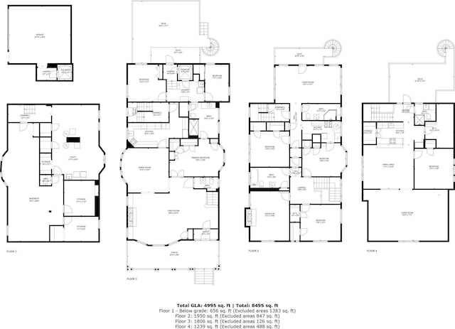 857 Fairmount Ave, Saint Paul, MN 55105 - view of floor plan / room layout