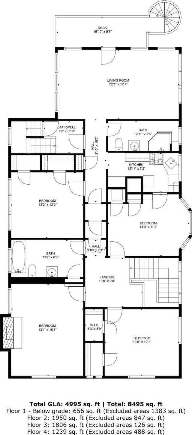 857 Fairmount Ave, Saint Paul, MN 55105 - view of home floor plan