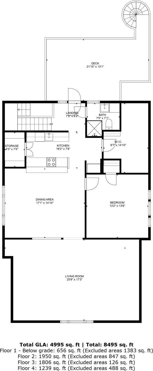 857 Fairmount Ave, Saint Paul, MN 55105 - view of property floor plan