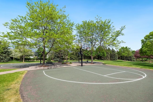11050 Sweetwater Path, Woodbury, MN 55129 - view of sport court featuring community basketball court and a yard