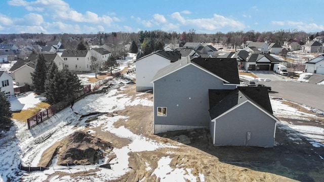 2080 151st Ave NW, Andover, MN 55304 - snowy aerial view with a residential view