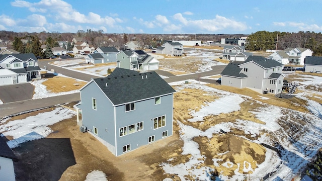2080 151st Ave NW, Andover, MN 55304 - snowy aerial view with a residential view