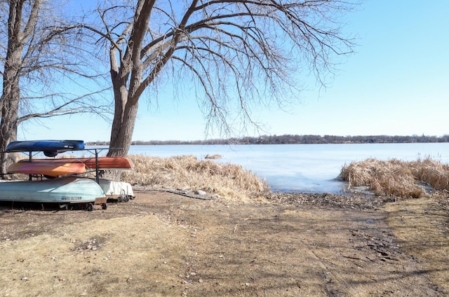 property view of water