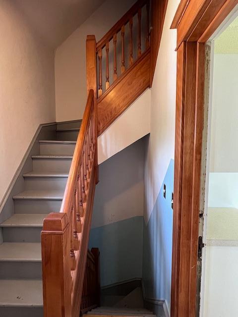 view of stairs