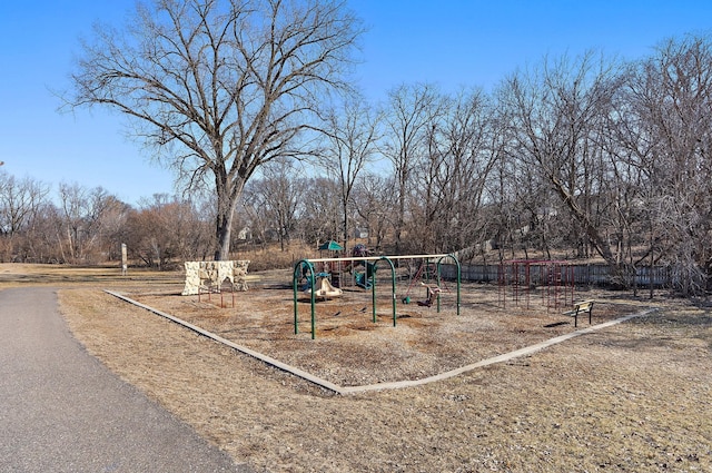 view of community play area