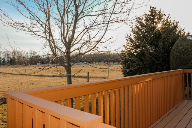 view of deck