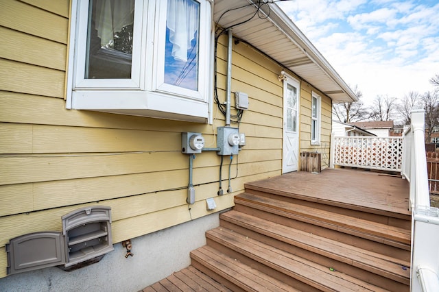 view of deck