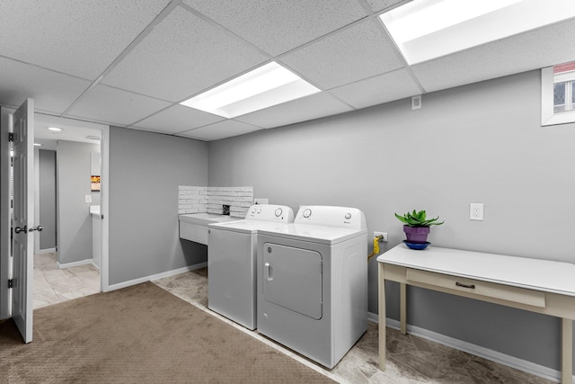607 Adams St NE, Minneapolis, MN 55413 - laundry room with washing machine and clothes dryer and a brick fireplace