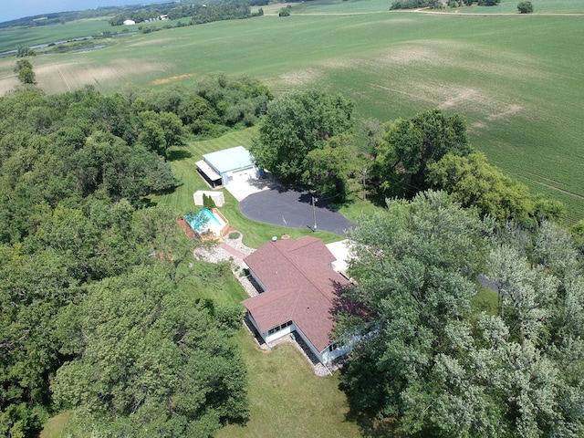 1001 1st Ave NW, Pelican Rapids, MN 56572 - aerial overview of property's location with rural landscape