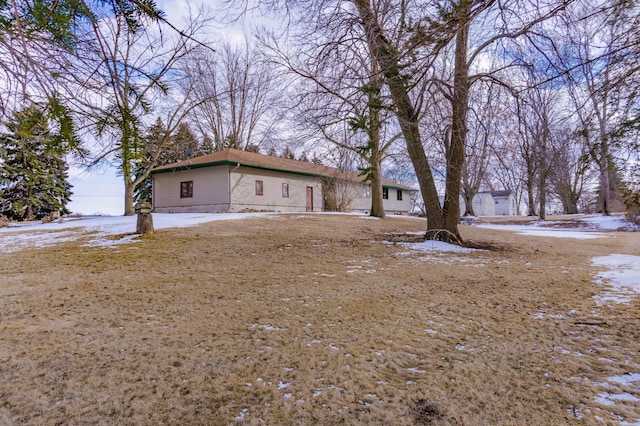 view of front of house