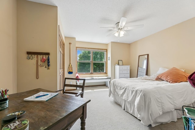2415 Field Ct, Saint Cloud, MN 56301 - bedroom featuring carpet floors and a ceiling fan