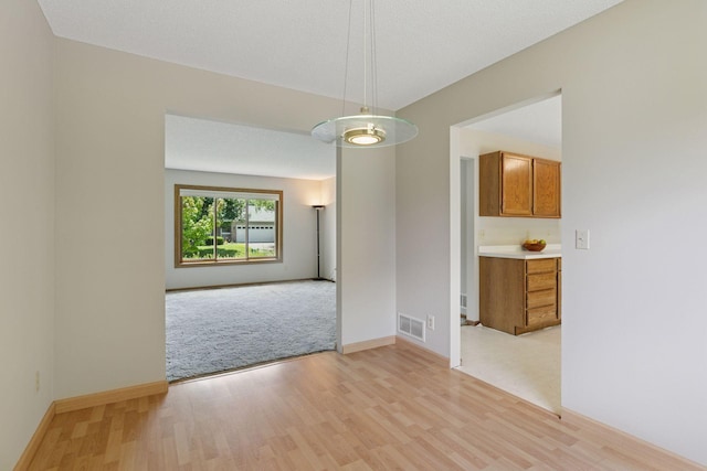 18884 Pennington Ave, Eden Prairie, MN 55346 - spare room featuring light wood-style floors and baseboards