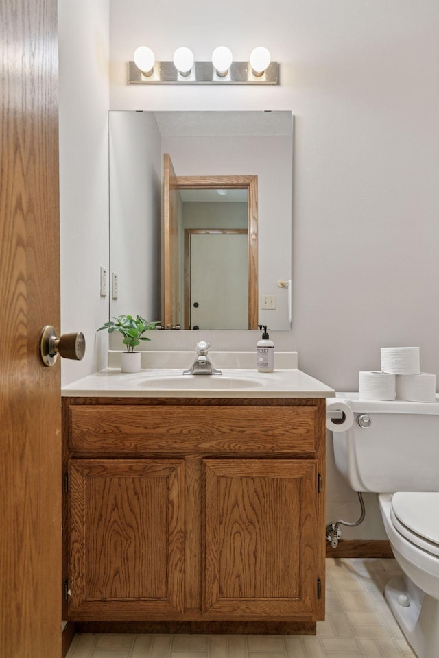 18884 Pennington Ave, Eden Prairie, MN 55346 - bathroom featuring toilet and vanity