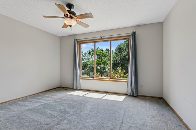 18884 Pennington Ave, Eden Prairie, MN 55346 - carpeted spare room featuring baseboards and a ceiling fan