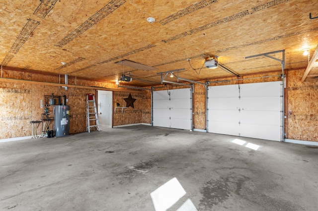 28510 142nd St NW, Zimmerman, MN 55398 - garage featuring water heater and a garage door opener