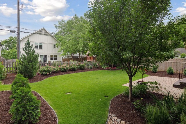 5613 Abbott Ave S, Edina, MN 55410 - view of yard with a patio area