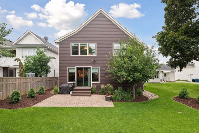 5613 Abbott Ave S, Edina, MN 55410 - rear view of property featuring a patio area and entry steps