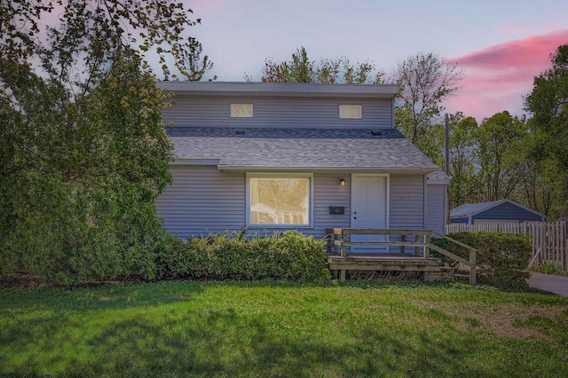 900 Park St, Anoka, MN 55303 - view of front of home featuring roof with shingles