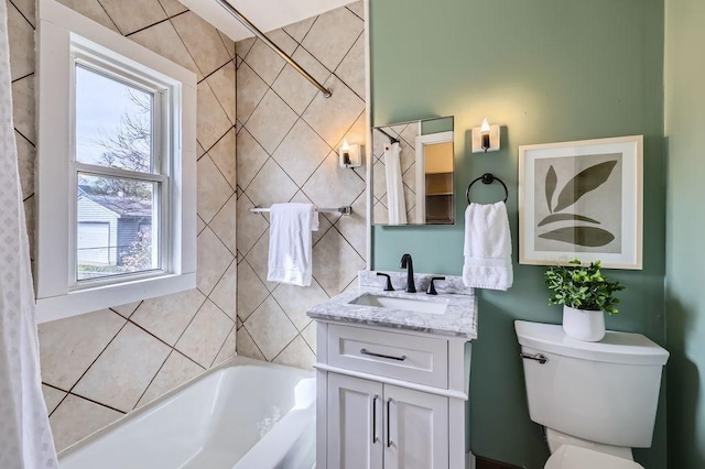 4250 32nd Ave S, Minneapolis, MN 55406 - full bath featuring vanity, toilet, and a tub to relax in
