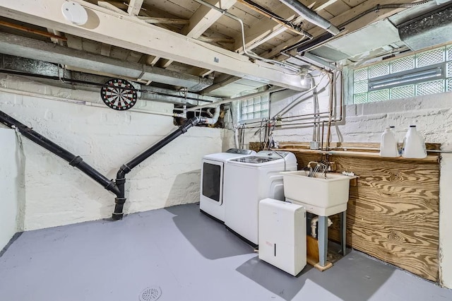 4250 32nd Ave S, Minneapolis, MN 55406 - basement featuring separate washer and dryer