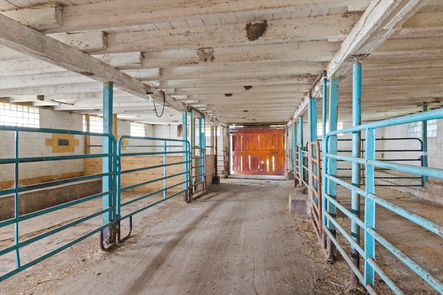 view of stable