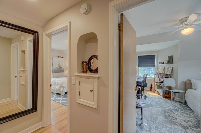 5920 Colfax Ave S, Minneapolis, MN 55419 - corridor featuring light wood-type flooring and baseboards