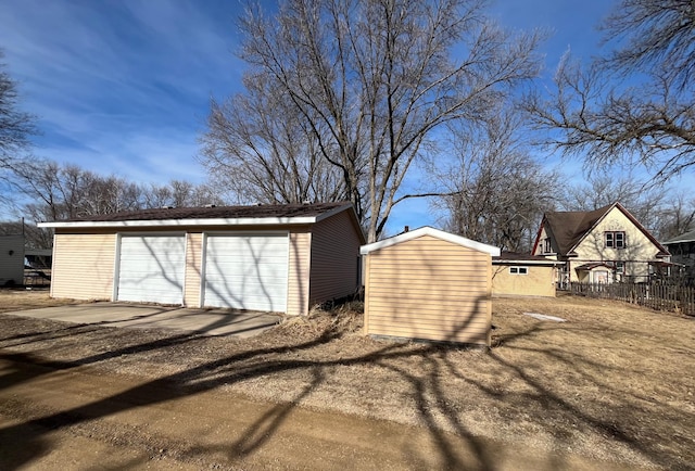 361 Hollett St, Tracy, MN 56175 - view of detached garage