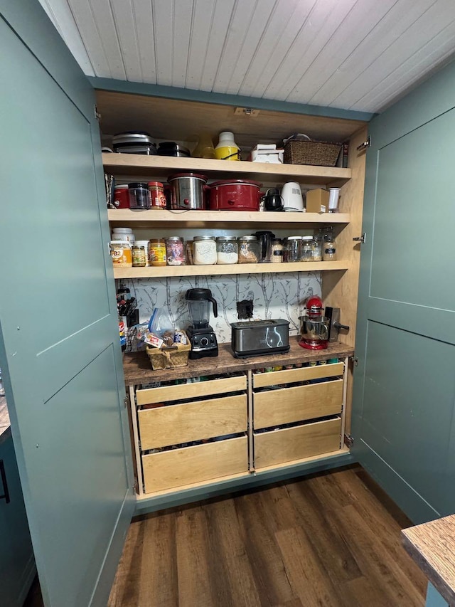 view of pantry