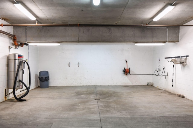 500 Grant St Unit 807, Minneapolis, MN 55404 - garage featuring concrete block wall