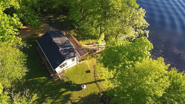 2897 Indian Mound Rd, Luck, WI 54853 - view of subject property featuring a nearby body of water