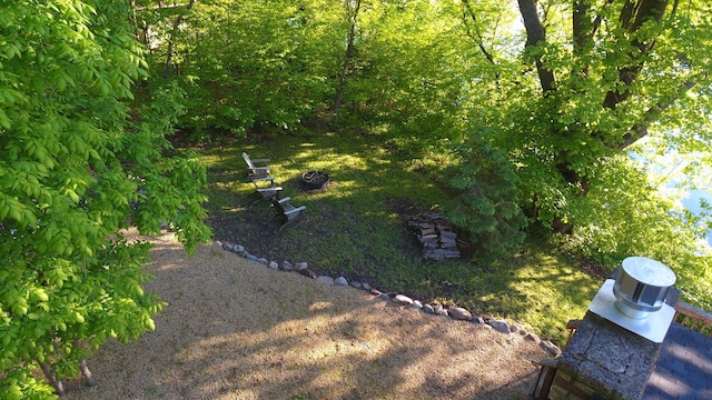 2897 Indian Mound Rd, Luck, WI 54853 - view of yard