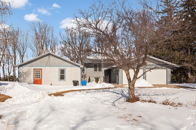 view of ranch-style house