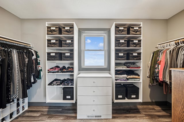 35647 Oxford Ave, Chisago Lake Twp, MN 55012 - spacious closet featuring dark wood-style floors