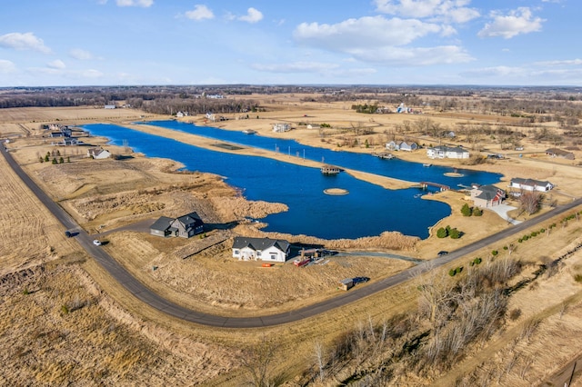 35647 Oxford Ave, Chisago Lake Twp, MN 55012 - drone / aerial view of a large body of water