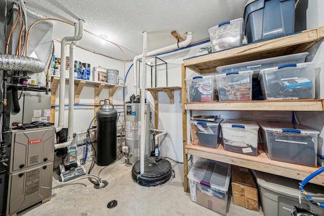 35647 Oxford Ave, Chisago Lake Twp, MN 55012 - utility room featuring gas water heater