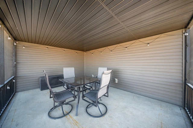 35647 Oxford Ave, Chisago Lake Twp, MN 55012 - view of patio / terrace featuring outdoor dining space