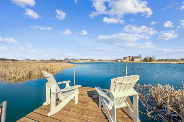 35647 Oxford Ave, Chisago Lake Twp, MN 55012 - dock featuring a water view