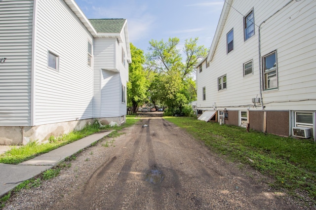 view of side of property