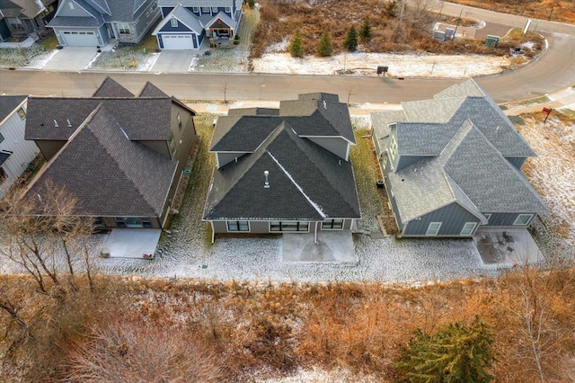 birds eye view of property featuring a residential view