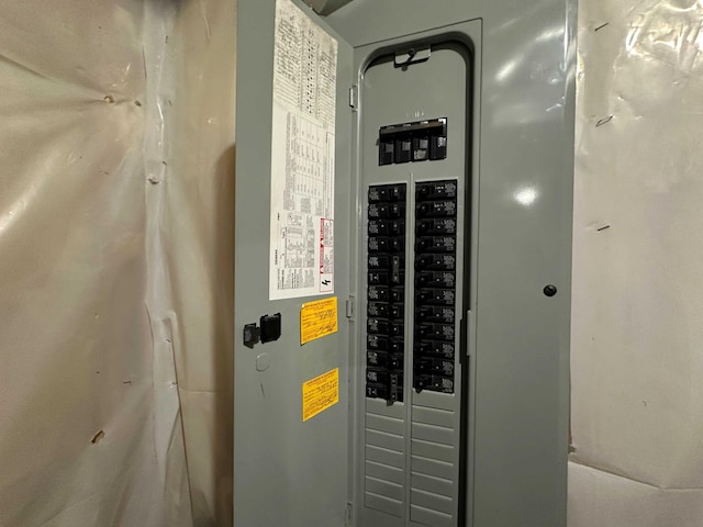 utilities with electric panel