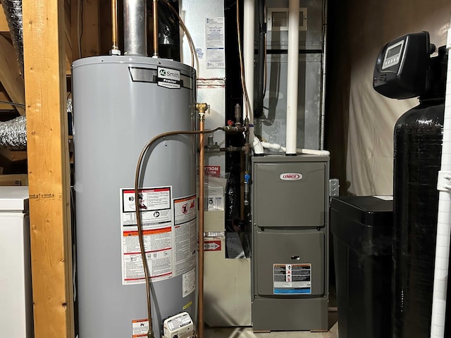 utilities featuring water heater