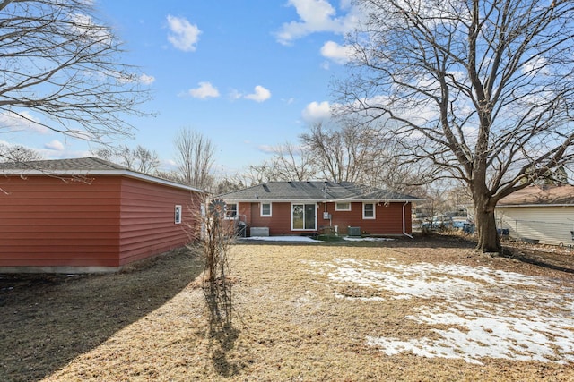 view of rear view of house