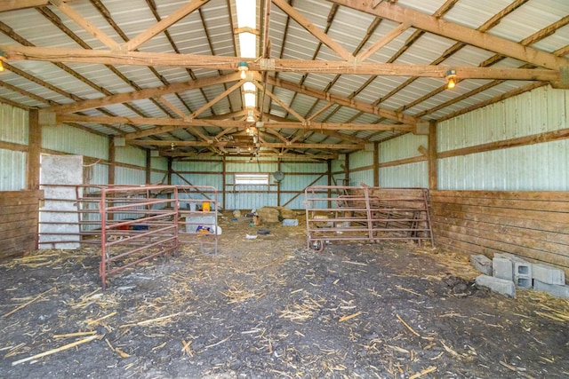 view of stable