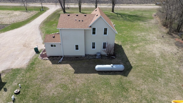 drone / aerial view