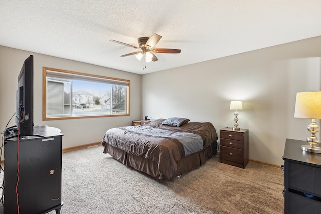 2316 Coldwater Xing, Mayer, MN 55360 - bedroom featuring carpet floors, baseboards, and a ceiling fan