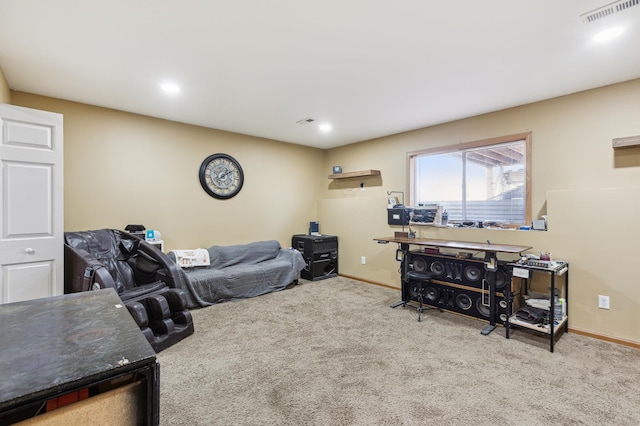 2316 Coldwater Xing, Mayer, MN 55360 - office space with carpet flooring, baseboards, and recessed lighting