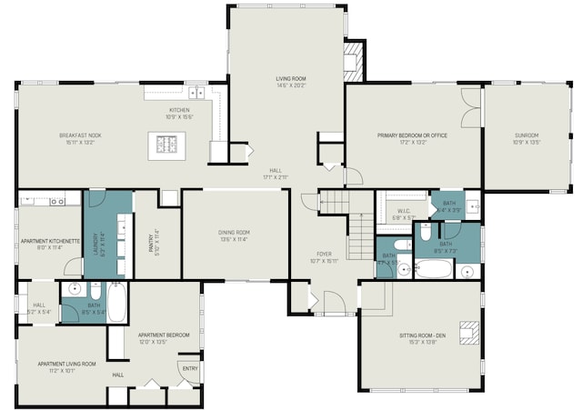 6 Crocus Ln, North Oaks, MN 55127 - floor plan / room layout