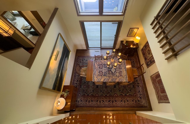 6 Crocus Ln, North Oaks, MN 55127 - foyer featuring stairway and a towering ceiling