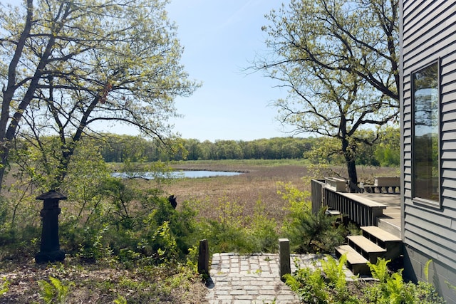 6 Crocus Ln, North Oaks, MN 55127 - view of yard featuring a water view